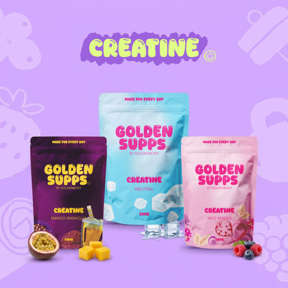 Golden Supps Creatine Monohydrate 500 g – alle 3 Sorten