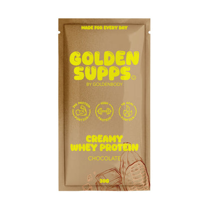 Golden Supps Probierbeutel 30 g – Whey Schokolade