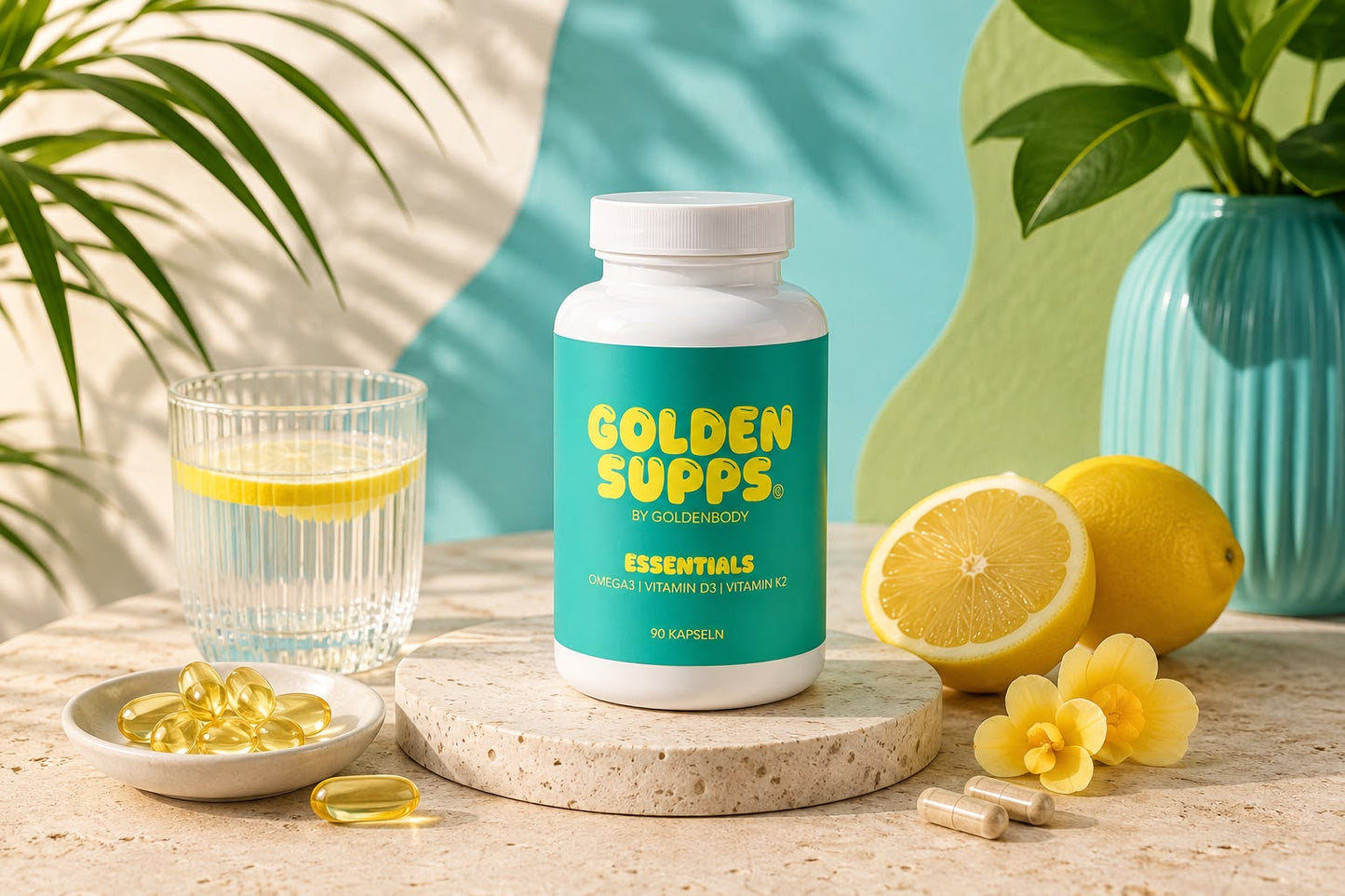 Essentials – Omega 3 + Vitamin D3 + K2 + E