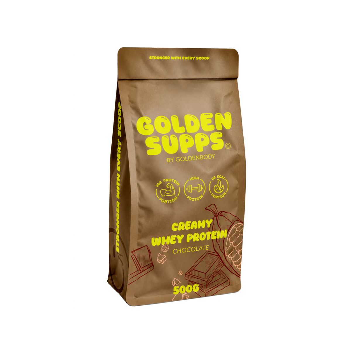 Creamy Whey Protein mit Süssungsmitteln 500g